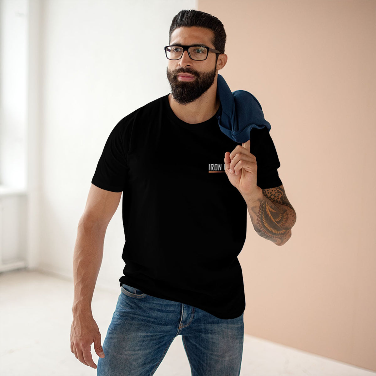 Adult Staple Tee|Black