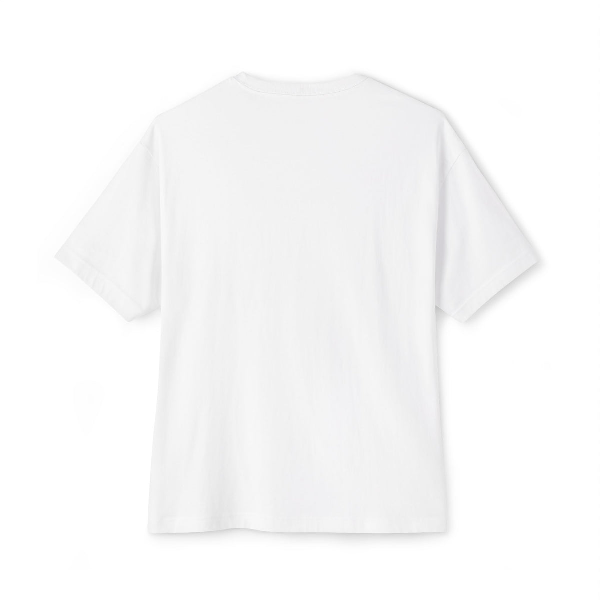 IRON MILE CO. Oversized Boxy Tee|Minimalist Left-Chest Logo