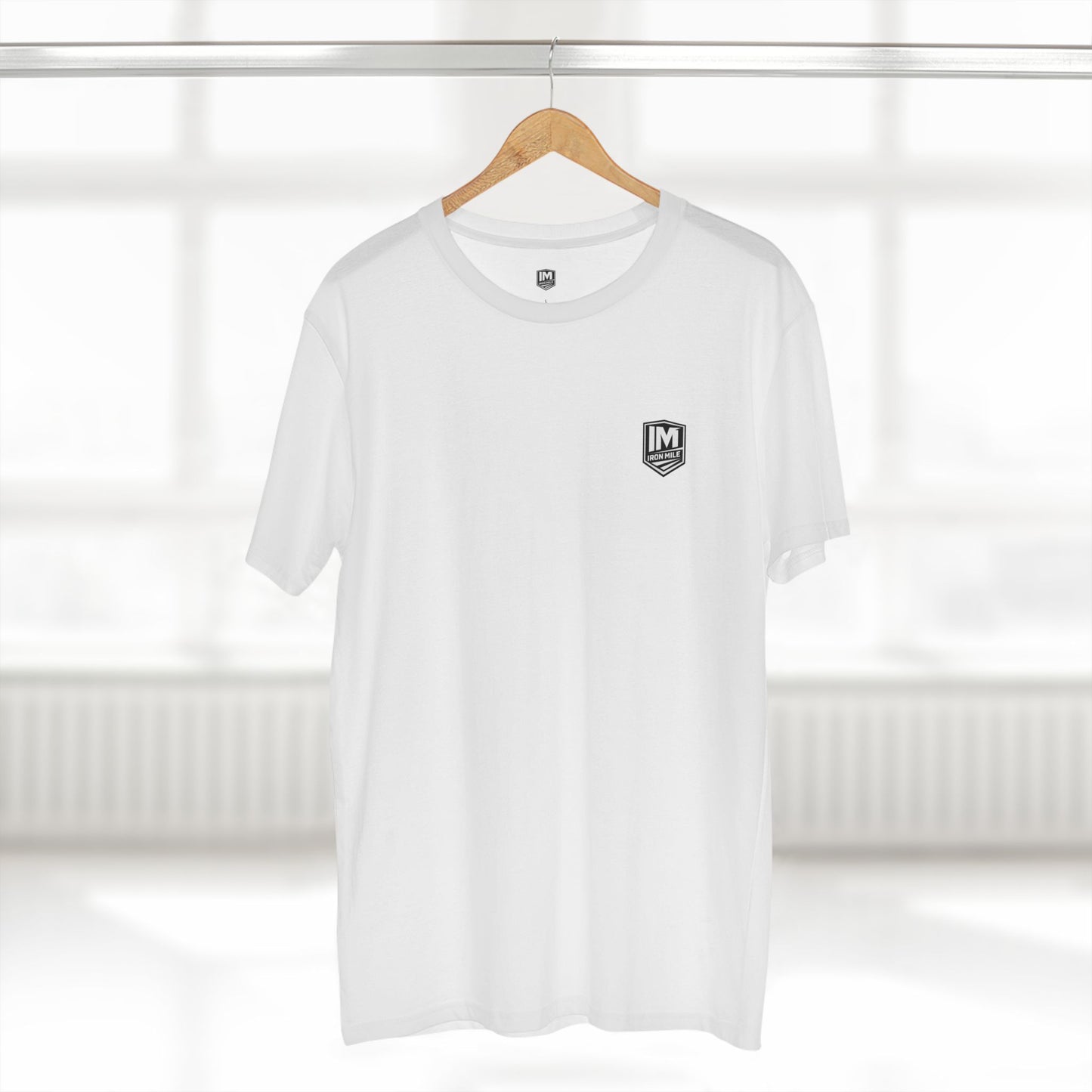 Iron Mile Core Shield Tee - White