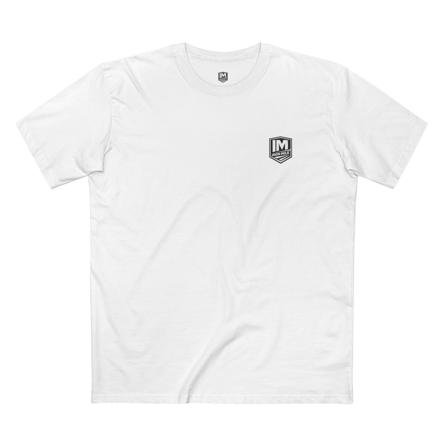 Iron Mile Core Shield Tee - White